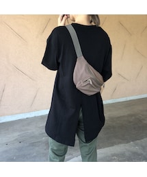 copine | ゆったりオーバーサイズ！バックスリットシンプルビッグTシャツ(3color)【クリックポスト対象商品】(Tシャツ/カットソー)