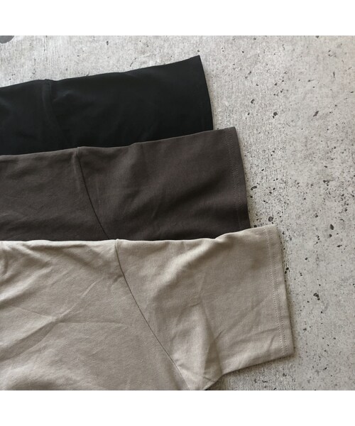 copine（コピン）の「ゆったりオーバーサイズ！バックスリットシンプルビッグTシャツ(3color)【クリックポスト対象商品】（Tシャツ/カットソー・レディース・その他）」の14枚目の写真