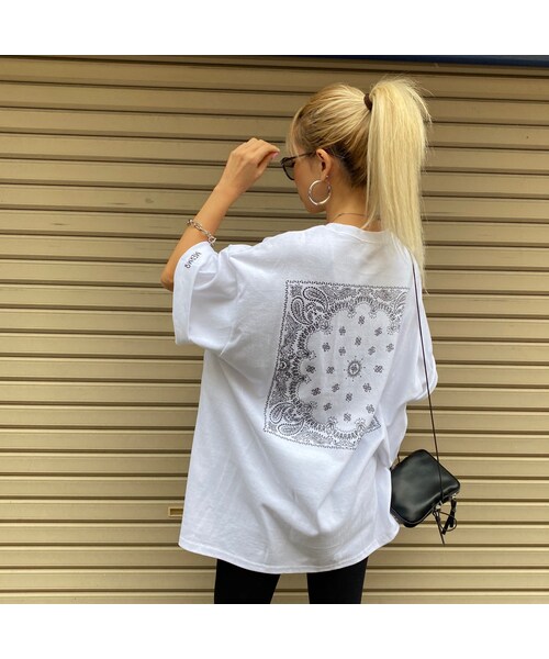 no brand（ノーブランド）の「MERMOを探せ!!!paisleyT#6008（Tシャツ/カットソー・レディース・その他）」の3枚目の写真
