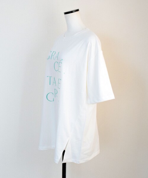 no brand（ノーブランド）の「GRACE ロゴTee（Tシャツ/カットソー・レディース・その他）」の10枚目の写真