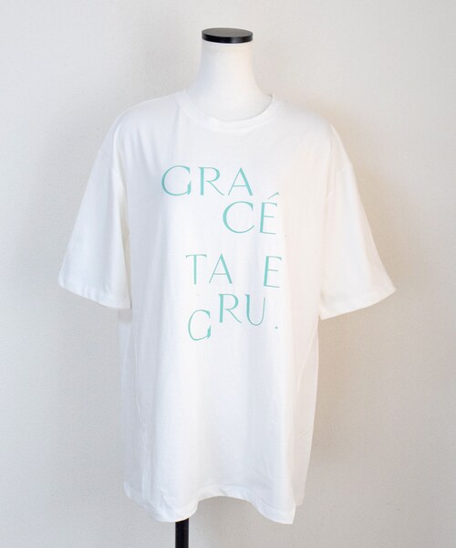 no brand（ノーブランド）の「GRACE ロゴTee（Tシャツ/カットソー・レディース・その他）」の8枚目の写真