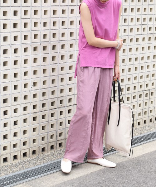 no brand（ノーブランド）の「カラーノースリカットPO（Tシャツ/カットソー・レディース・その他）」の8枚目の写真