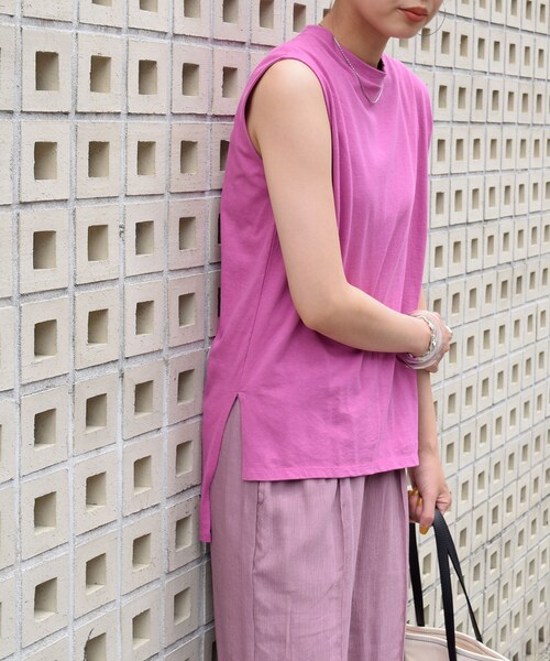 no brand（ノーブランド）の「カラーノースリカットPO（Tシャツ/カットソー・レディース・その他）」の9枚目の写真