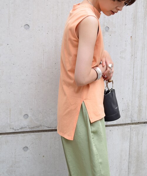 no brand（ノーブランド）の「カラーノースリカットPO（Tシャツ/カットソー・レディース・その他）」の6枚目の写真