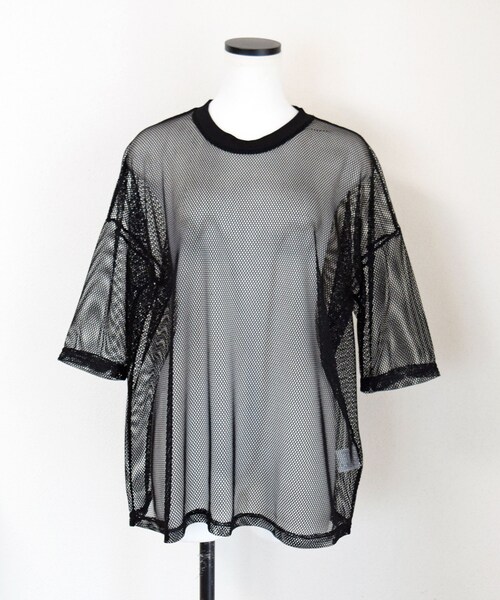 no brand（ノーブランド）の「メッシュレイヤードTEE（Tシャツ/カットソー・レディース・その他）」の13枚目の写真
