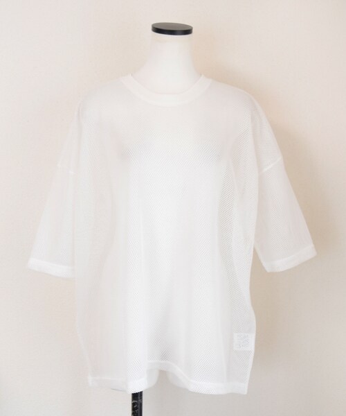 no brand（ノーブランド）の「メッシュレイヤードTEE（Tシャツ/カットソー・レディース・その他）」の10枚目の写真