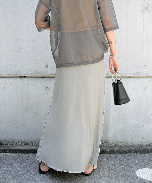 no brand（ノーブランド）の「ヴィンテージリブマキシSK（スカート・レディース・その他）」の8枚目の写真