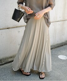 no brand | 【Marient Online Store】ヴィンテージリブマキシSK(スカート)