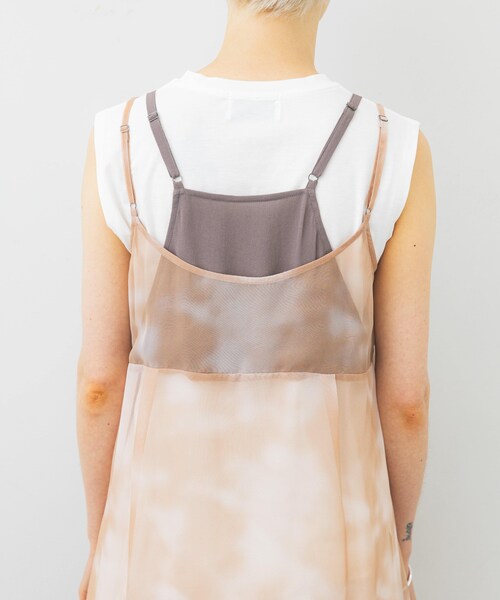 STUDIOUS（ステュディオス）の「タイダイレイヤードキャミソール  