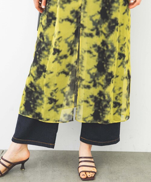 STUDIOUS（ステュディオス）の「タイダイレイヤードキャミソール  