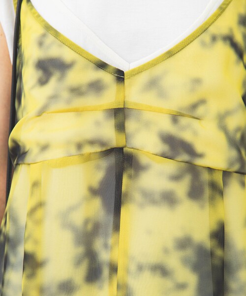 STUDIOUS（ステュディオス）の「タイダイレイヤードキャミソール  