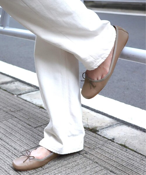 IENA（イエナ）の「スクエアバレエシューズ◆（シューズ・ブラック/36/37/38/39/取り寄せ/在庫なし）」の2枚目の写真