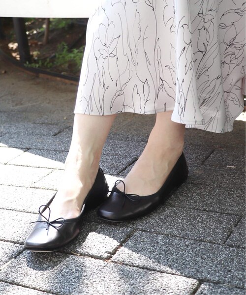 IENA（イエナ）の「スクエアバレエシューズ◆（シューズ・ブラック/36/37/38/39/取り寄せ/在庫なし）」の17枚目の写真