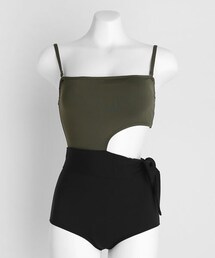 DHOLIC | 2WAY配色サイドオープン水着(水着)