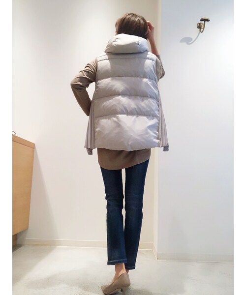 MARECHAL TERRE（マルシャルテル）の「サイドプリーツダウンベスト