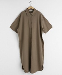 DHOLIC | ハーフスリーブシャツワンピース(シャツワンピース)