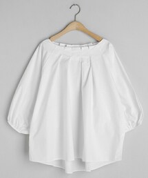 DHOLIC | タックネックパフブラウス(シャツ/ブラウス)
