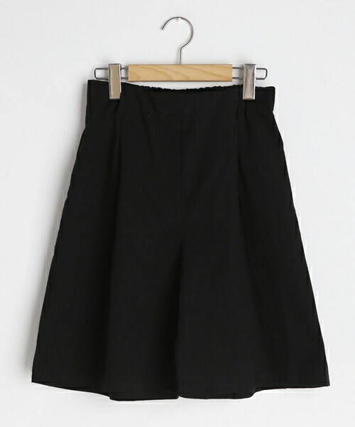 DHOLIC（ディーホリック）の「タックショートパンツ（その他パンツ・レディース・ホワイト/グリーン/ブラック/ベージュ・FREE）」の2枚目の写真