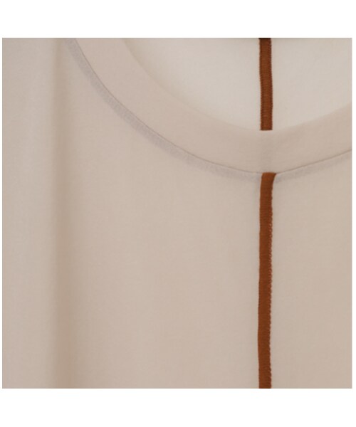 CLANE（クラネ）の「CLANE クラネ “COLOR LINE SHEER NO SLEEVE