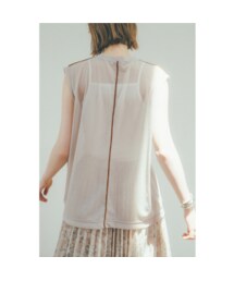 CLANE（クラネ）の「CLANE クラネ “COLOR LINE SHEER NO SLEEVE