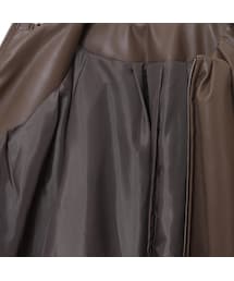 【CLANE クラネ】EGG FAKE LEATHER JACKET CLANE（クラネ）の「CLANE クラネ “EGG FAKE LEATHER JACKET