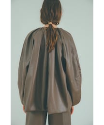 CLANE（クラネ）の「CLANE クラネ “EGG FAKE LEATHER JACKET