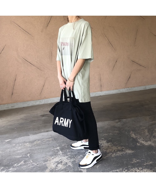 copine（コピン）の「再入荷！ユニセックス！バックラベル付プリントビッグtシャツ(2color)【クリックポスト対象商品】（Tシャツ/カットソー・レディース・その他）」の10枚目の写真