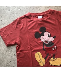 copine | かすれプリントミッキーTシャツ【クリックポスト対象商品】(Tシャツ/カットソー)