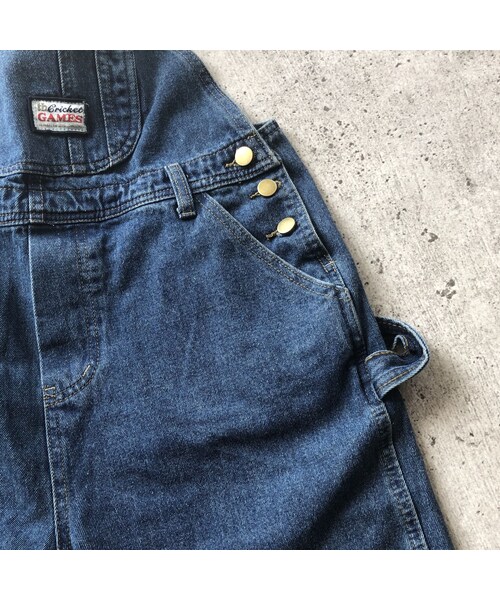 copine(コピン)の「再々入荷!ゆるっとオーバーサイズ!used風デニムサロペット(サロペット/オーバーオール・レディース・その他)」の14枚目の写真