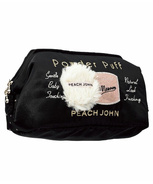 Peach John ピーチジョン の ｍｅｍｎｏｎ ｐｊ パウダーパフナローワイヤーポーチ バッグ Wear