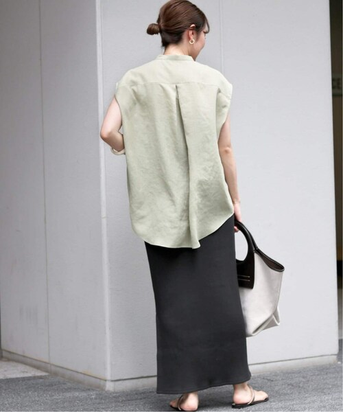 IENA(イエナ)の「《追加》テレコリブスカート◆(スカート・ブラック A/36/38/在庫なし)」の18枚目の写真