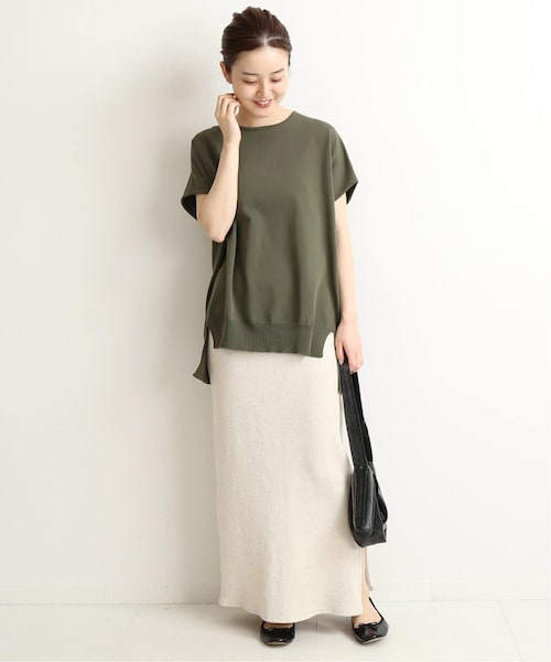 IENA(イエナ)の「《追加》テレコリブスカート◆(スカート・ブラック A/36/38/在庫なし)」の6枚目の写真