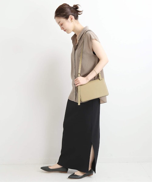 IENA(イエナ)の「《追加》テレコリブスカート◆(スカート・ブラック A/36/38/在庫なし)」の22枚目の写真