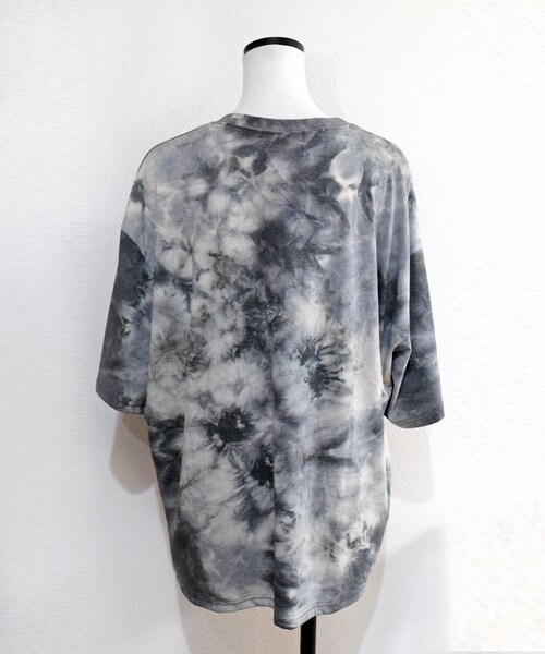 no brand(ノーブランド)の「タイダイバンドカラーTEE(Tシャツ/カットソー・レディース・その他)」の15枚目の写真
