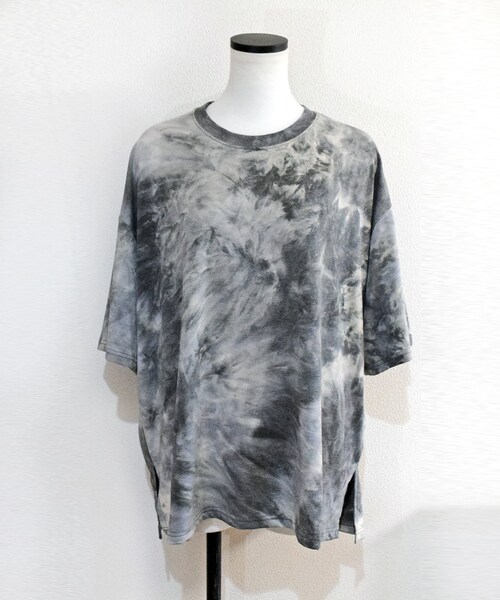 no brand(ノーブランド)の「タイダイバンドカラーTEE(Tシャツ/カットソー・レディース・その他)」の14枚目の写真