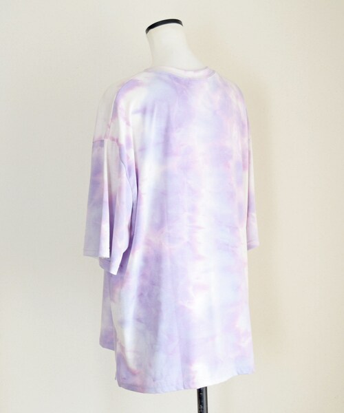 no brand(ノーブランド)の「タイダイバンドカラーTEE(Tシャツ/カットソー・レディース・その他)」の13枚目の写真