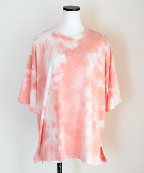 no brand(ノーブランド)の「タイダイバンドカラーTEE(Tシャツ/カットソー・レディース・その他)」の9枚目の写真