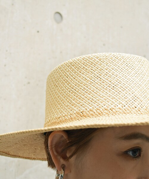 no brand（ノーブランド）の「Two Tone Hat（ハット・レディース・その他）」の5枚目の写真