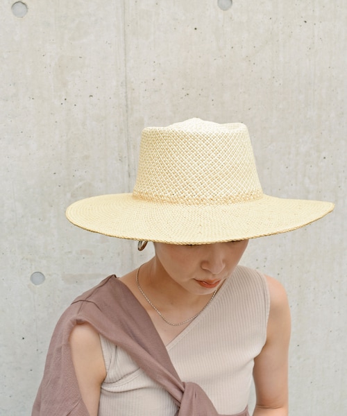 no brand（ノーブランド）の「Two Tone Hat（ハット・レディース・その他）」の2枚目の写真