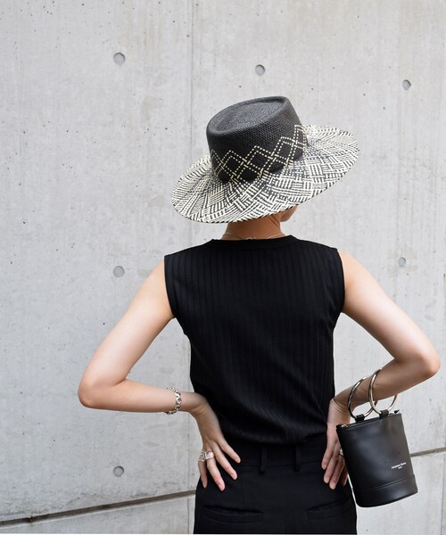 no brand(ノーブランド)の「Bias Hat(ハット・レディース・その他)」の8枚目の写真