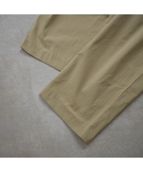 Lavish Gate(ラヴィッシュゲート)の「bottoms-02068 サイドボタン タック ワイドパンツ ベージュ(その他パンツ・レディース・その他)」の14枚目の写真