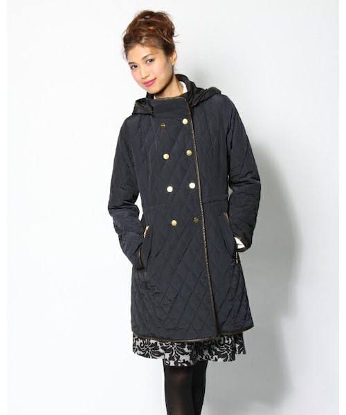 Viaggio Blu ビアッジョブルー の 先行予約 マットタフタキルトコート ジャケット アウター Wear