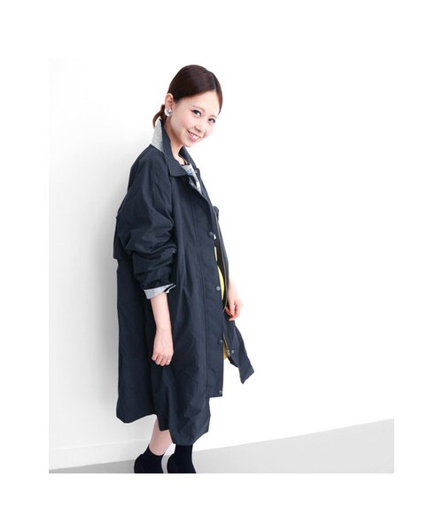 KBF（ケイビーエフ）の「ボーイフレンドコート（ジャケット/アウター・レディース・BEIGE/KHAKI/NAVY・one）」の5枚目の写真