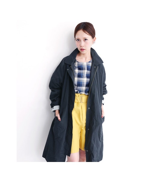 KBF（ケイビーエフ）の「ボーイフレンドコート（ジャケット/アウター・レディース・BEIGE/KHAKI/NAVY・one）」の7枚目の写真