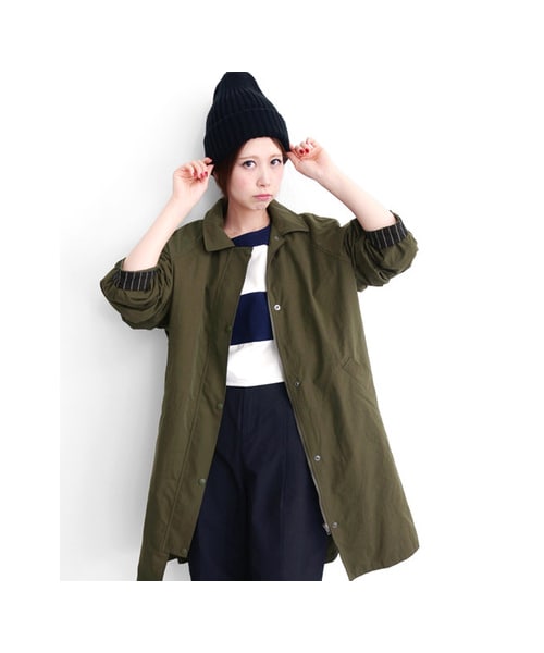 KBF（ケイビーエフ）の「ボーイフレンドコート（ジャケット/アウター・レディース・BEIGE/KHAKI/NAVY・one）」の15枚目の写真