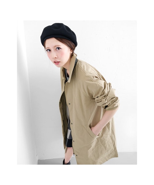 KBF（ケイビーエフ）の「ボーイフレンドコート（ジャケット/アウター・レディース・BEIGE/KHAKI/NAVY・one）」の11枚目の写真