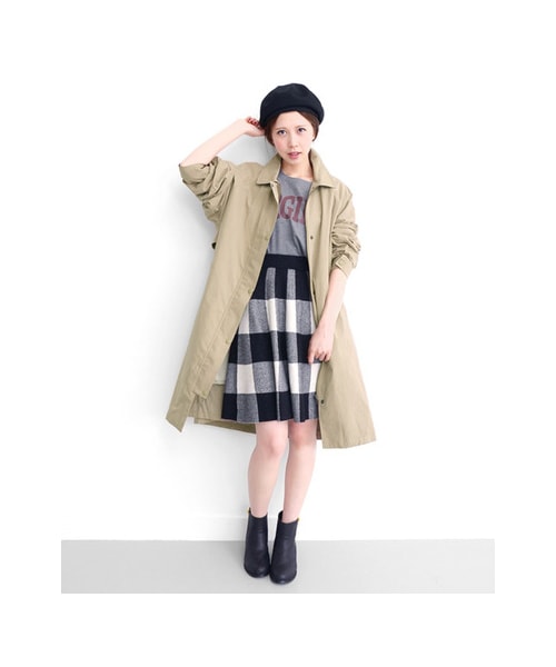 KBF（ケイビーエフ）の「ボーイフレンドコート（ジャケット/アウター・レディース・BEIGE/KHAKI/NAVY・one）」の8枚目の写真