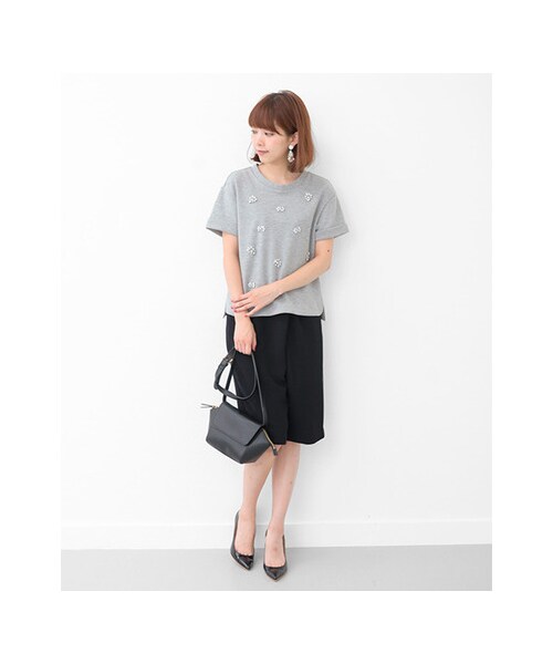 URBAN RESEARCH(アーバンリサーチ)の「ダブルクロスハーフパンツ(パンツ・レディース・CAMEL/NAVY・36/38)」の4枚目の写真