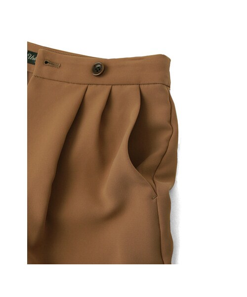 URBAN RESEARCH(アーバンリサーチ)の「ダブルクロスハーフパンツ(パンツ・レディース・CAMEL/NAVY・36/38)」の7枚目の写真