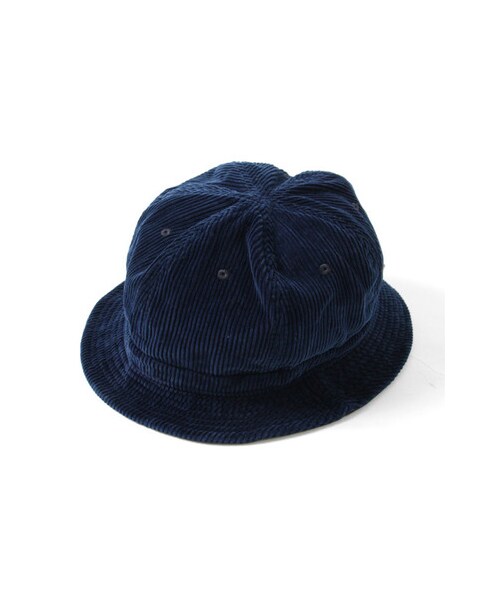 URBAN RESEARCH DOORS（アーバンリサーチドアーズ）の「OC ARMY HAT/corduroy-J（帽子・メンズ・NAVY/BROWN・FREE）」の2枚目の写真